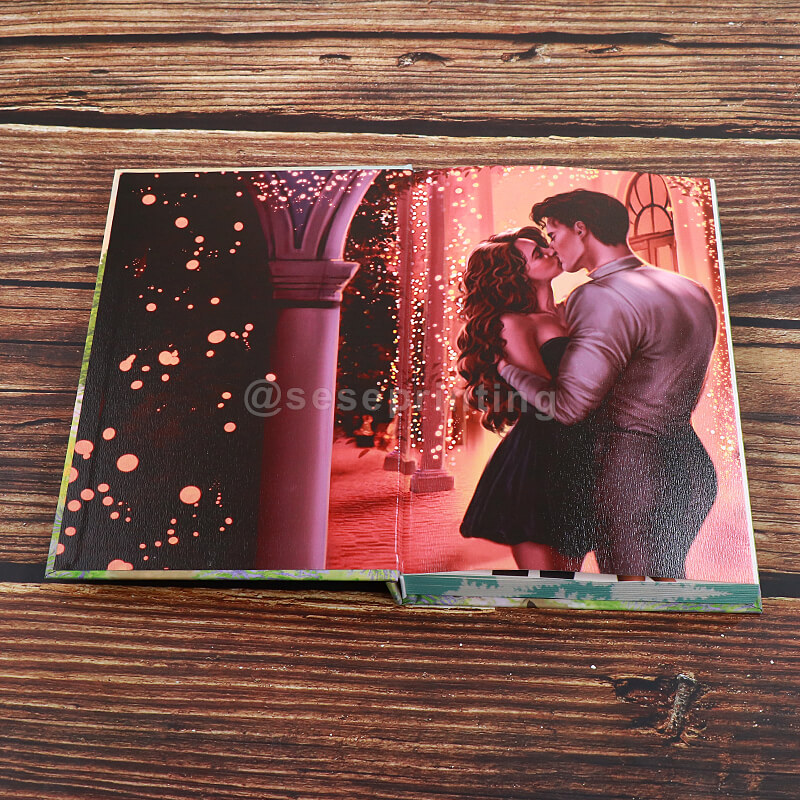 Premium Soft-Touch Matte Hardcover Special Editions with Sprayed Edges and Custom End Pages