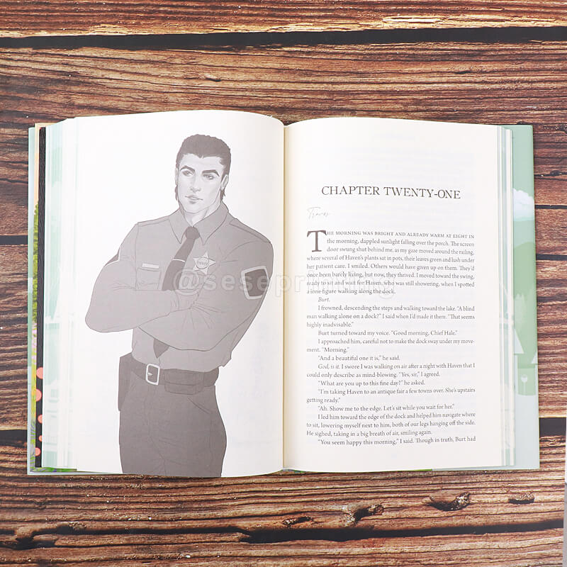 Special Edition Book with Soft Touch Matte Hardcover, Dust Jackets, and Sprayed Edges