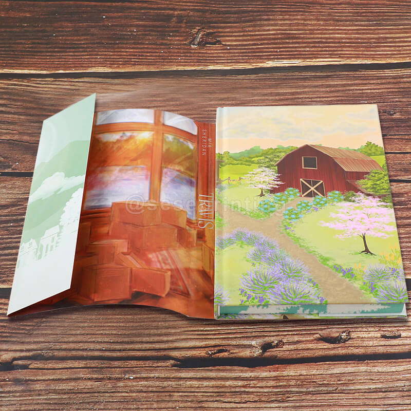Special Edition Book with Soft Touch Matte Hardcover, Dust Jackets, and Sprayed Edges