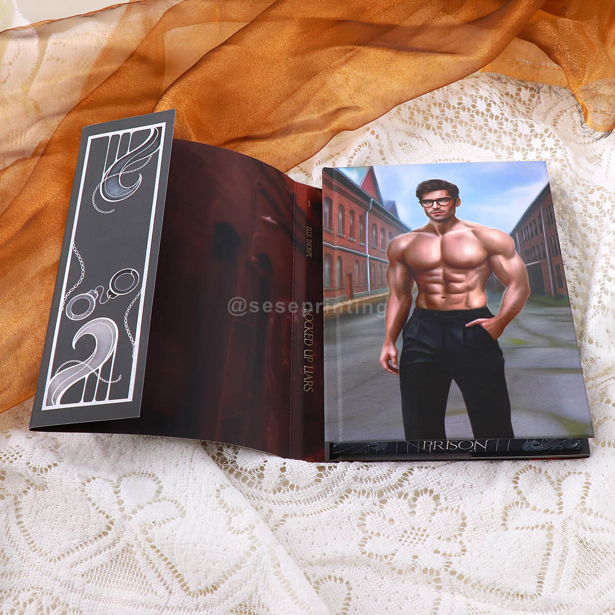Creating a Deluxe Special Edition Omnibus with Double-Sided Dust Jackets, Stenciled/Design Edges