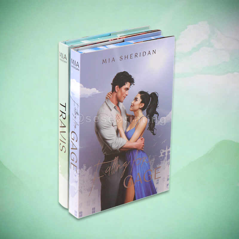 Published Book Series with Soft Touch Hardback, Printed Endpapers, Dust Jackets and Custom Edges