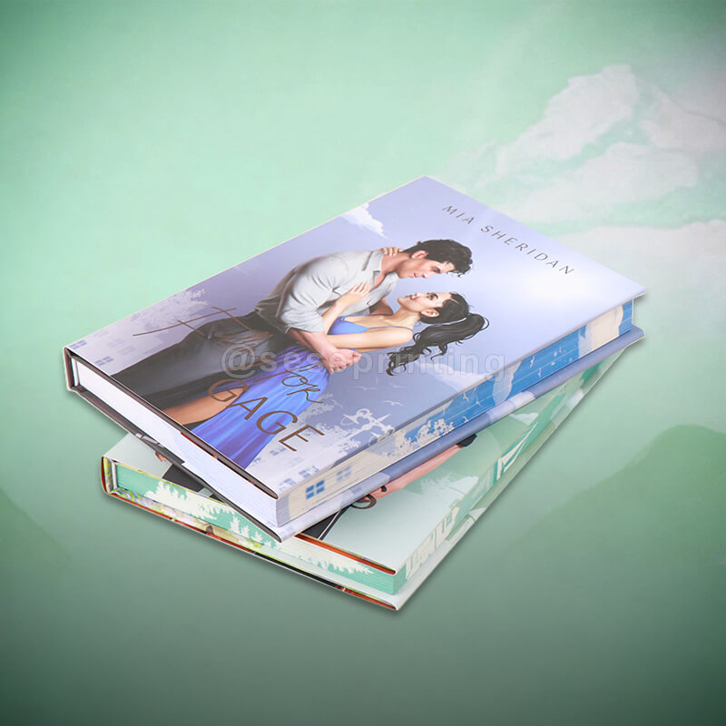 Published Book Series with Soft Touch Hardback, Printed Endpapers, Dust Jackets and Custom Edges