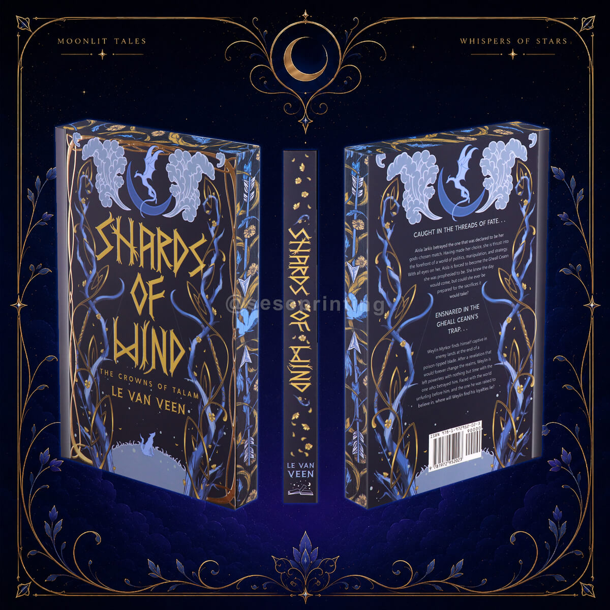 Special Edition Paperbacks Printed Foil, Embossed and Spot UV Coating, Custom Sprayed Edges