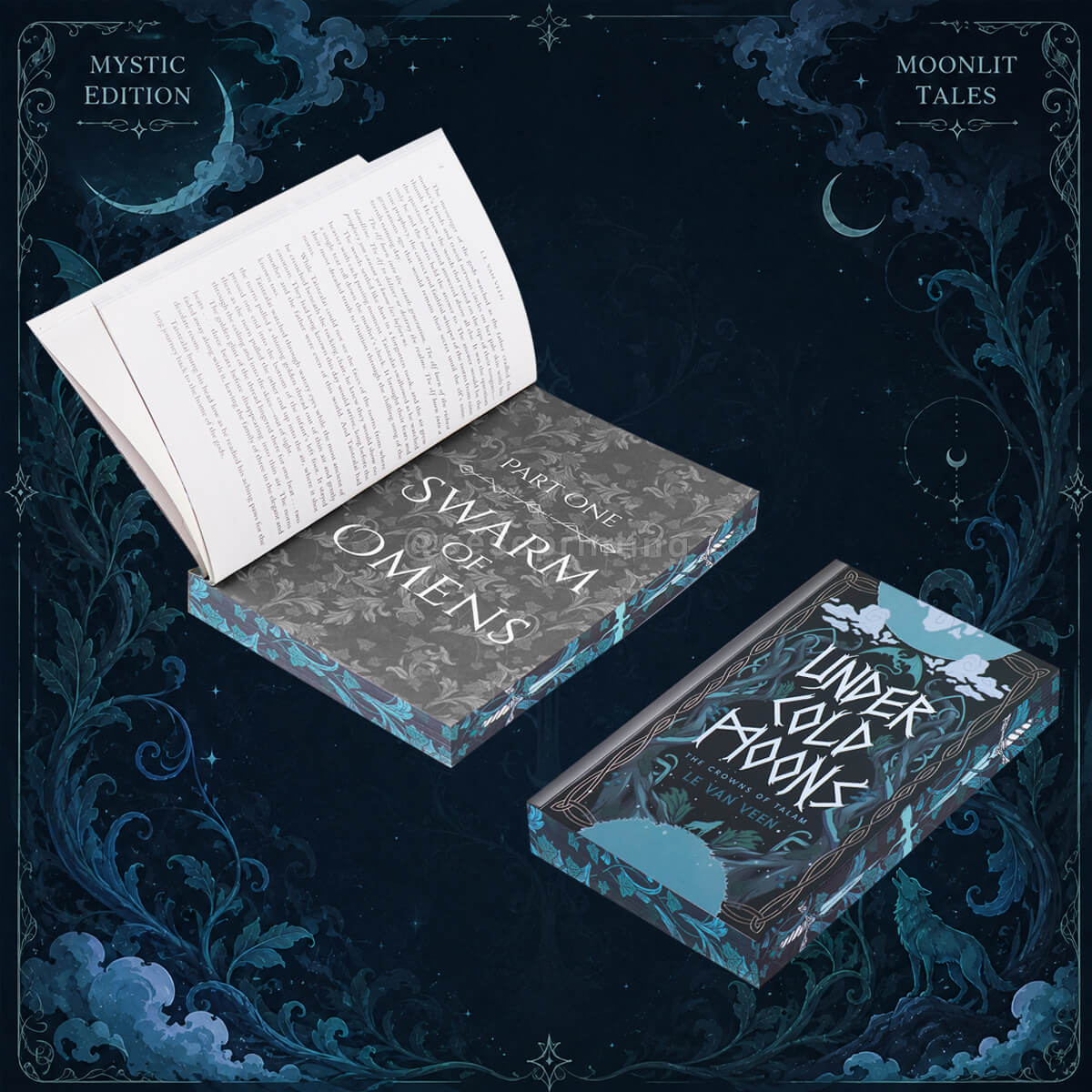 Special Edition Paperback with Foil Embossing Covers and Sprayed Edges