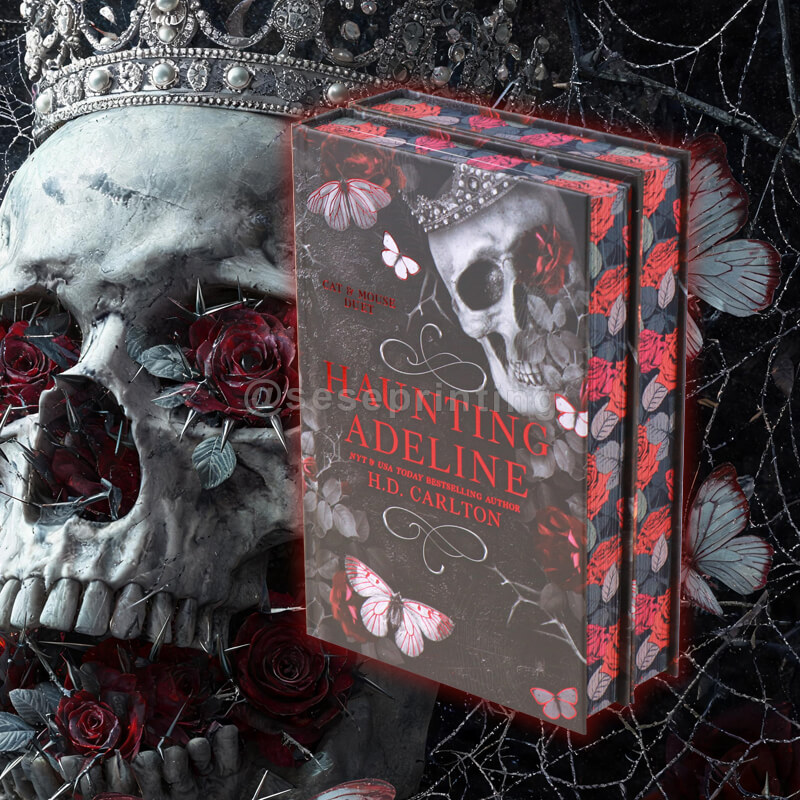 Special Edition Omnibus of Romance 2 Book Series with Foil on Cover and Custom Sprayed Edges