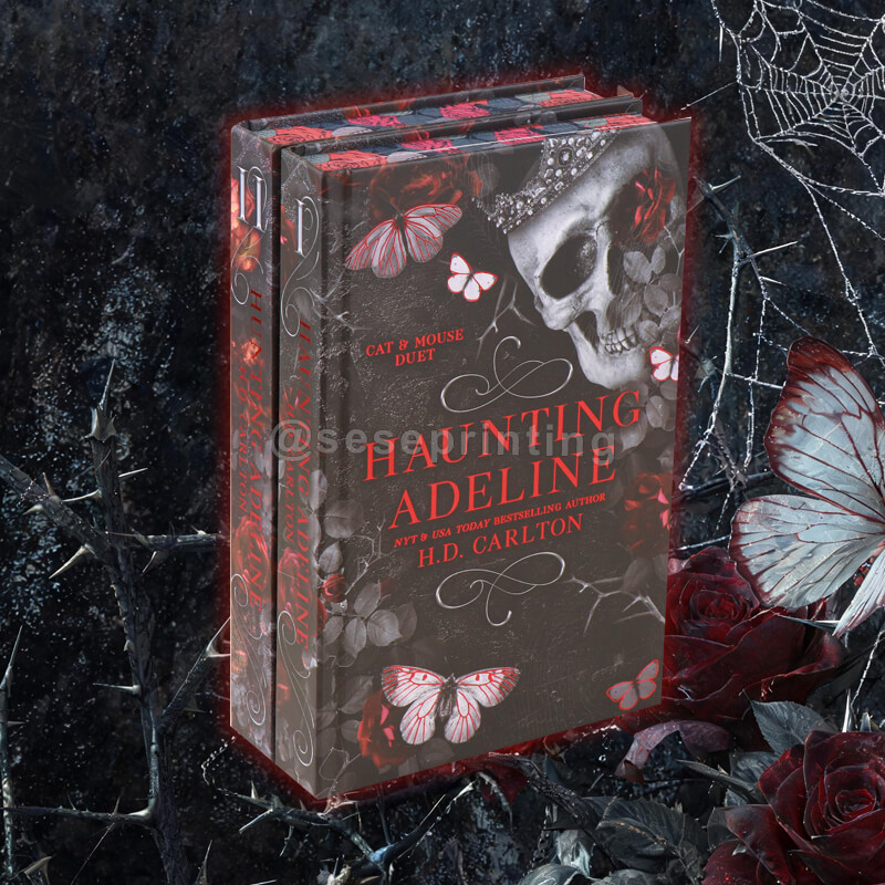 Special Edition Omnibus of Romance 2 Book Series with Foil on Cover and Custom Sprayed Edges