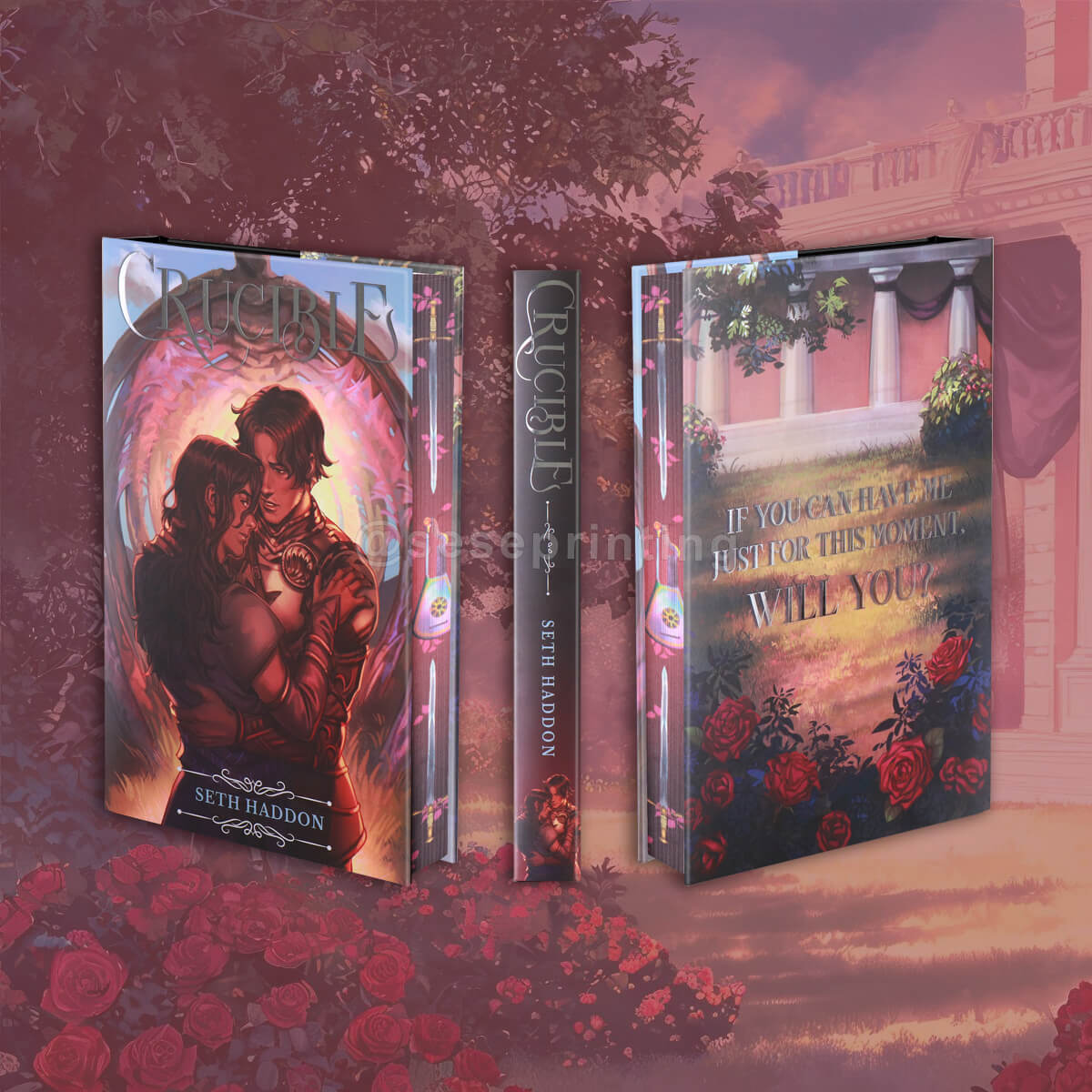 Romance Special Editions Made for Hardcover with Sprayed Edges, Dust Jackets, Endpapers