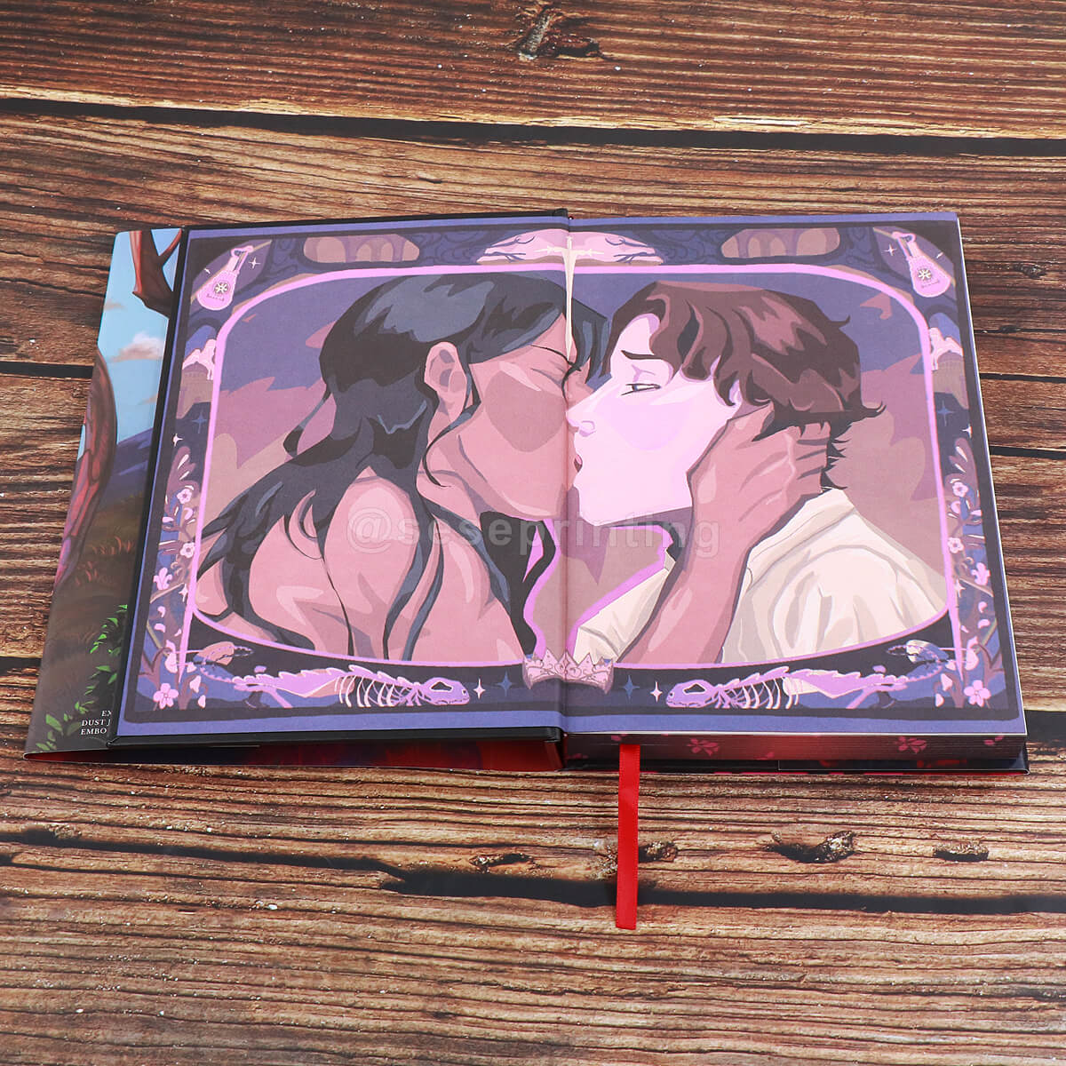 Romance Special Editions Made for Hardcover with Sprayed Edges, Dust Jackets, Endpapers