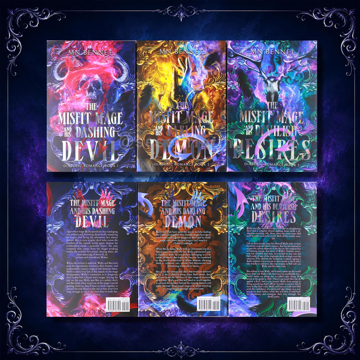 Color Pages Printed Special Edition Omnibus Hardback Book Series with Dust Jackets, Sprayed Edges