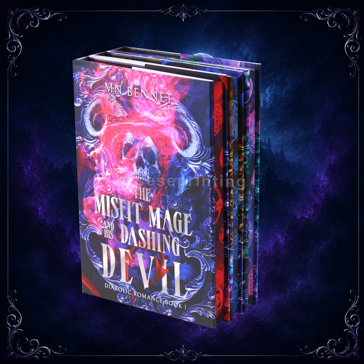 Color Pages Printed Special Edition Omnibus Hardback Book Series with Dust Jackets, Sprayed Edges