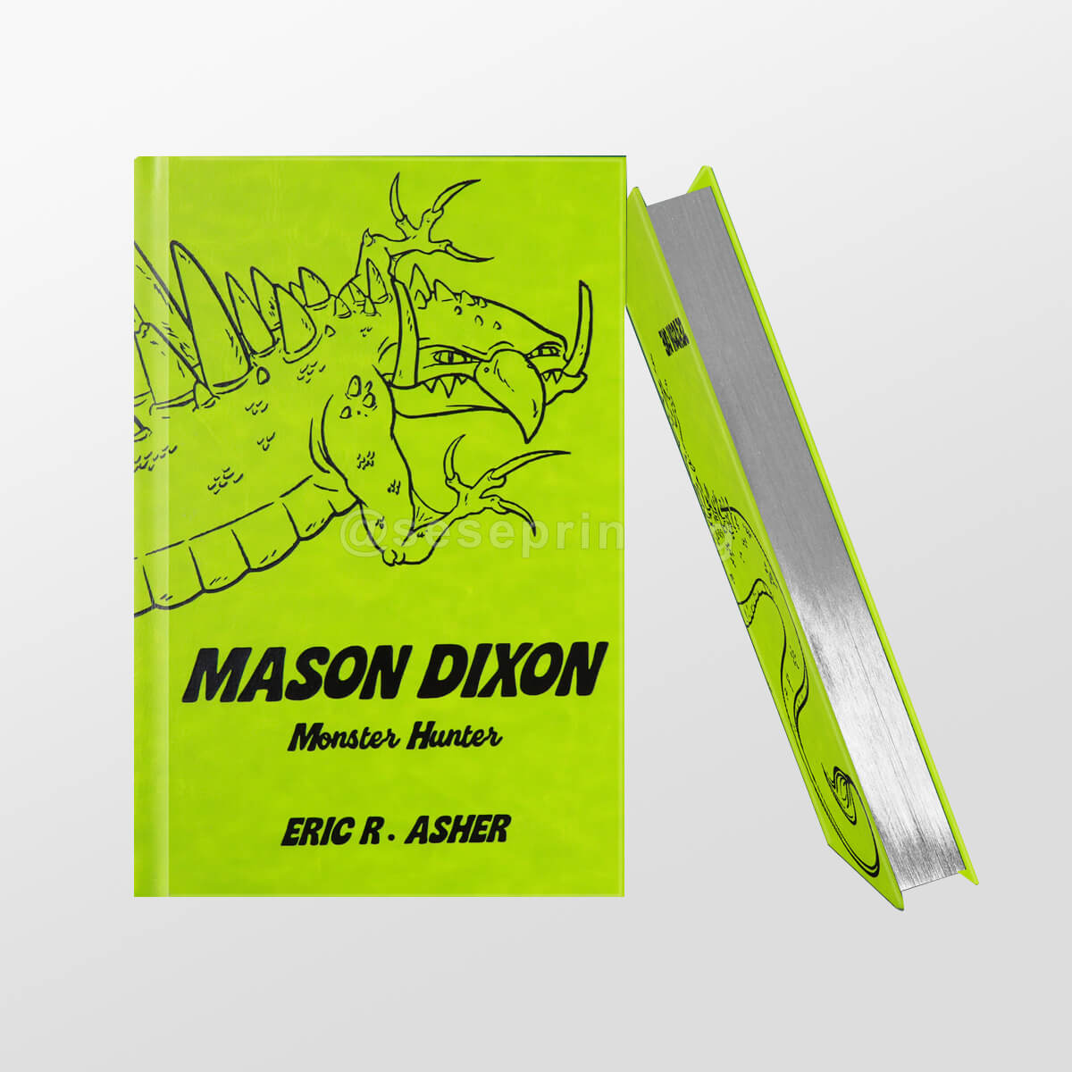 Premium Special Edition Hardcover Book with Gilded Edges and Printed End Sheets