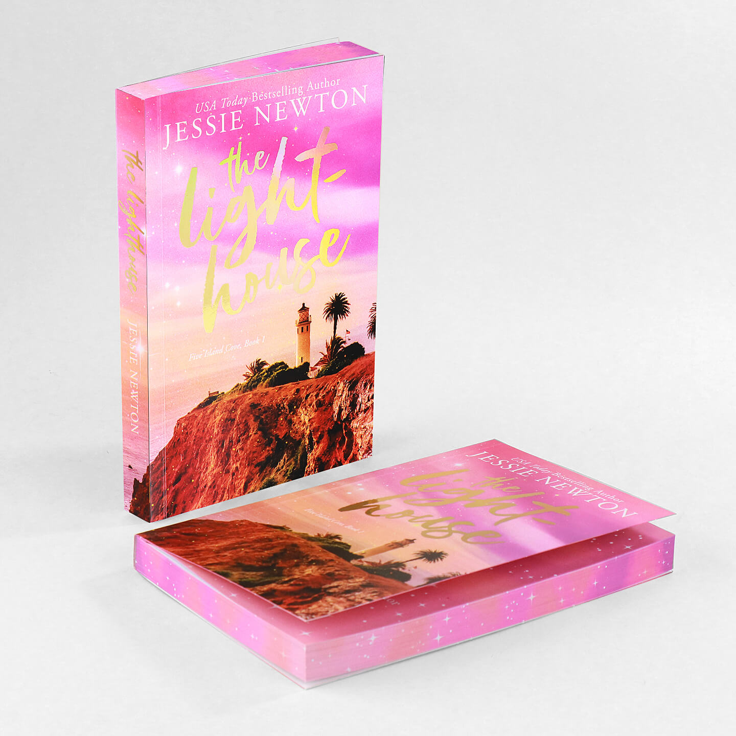 Special Edition Paperback Novel Printing with Foil Covers, Sprayed Edges, Signed Page