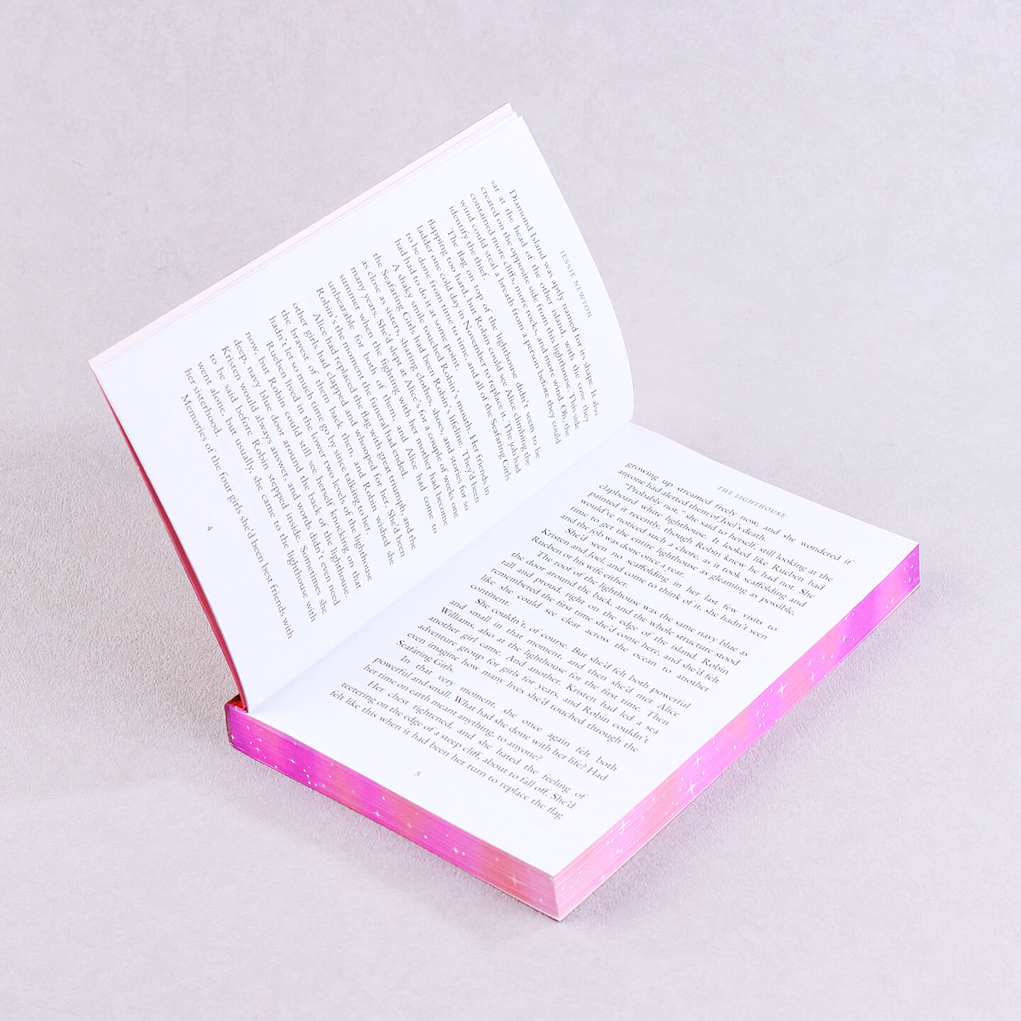 Special Edition Paperback Novel Printing with Foil Covers, Sprayed Edges, Signed Page