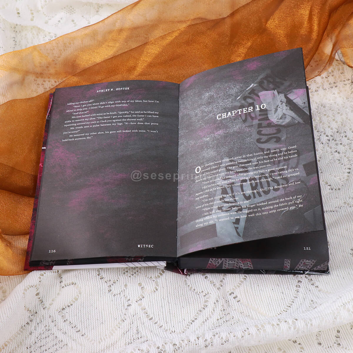 Color Pages Hardcover Special Edition Books Printed Edge Design, Foil Covers, Special Endpapers