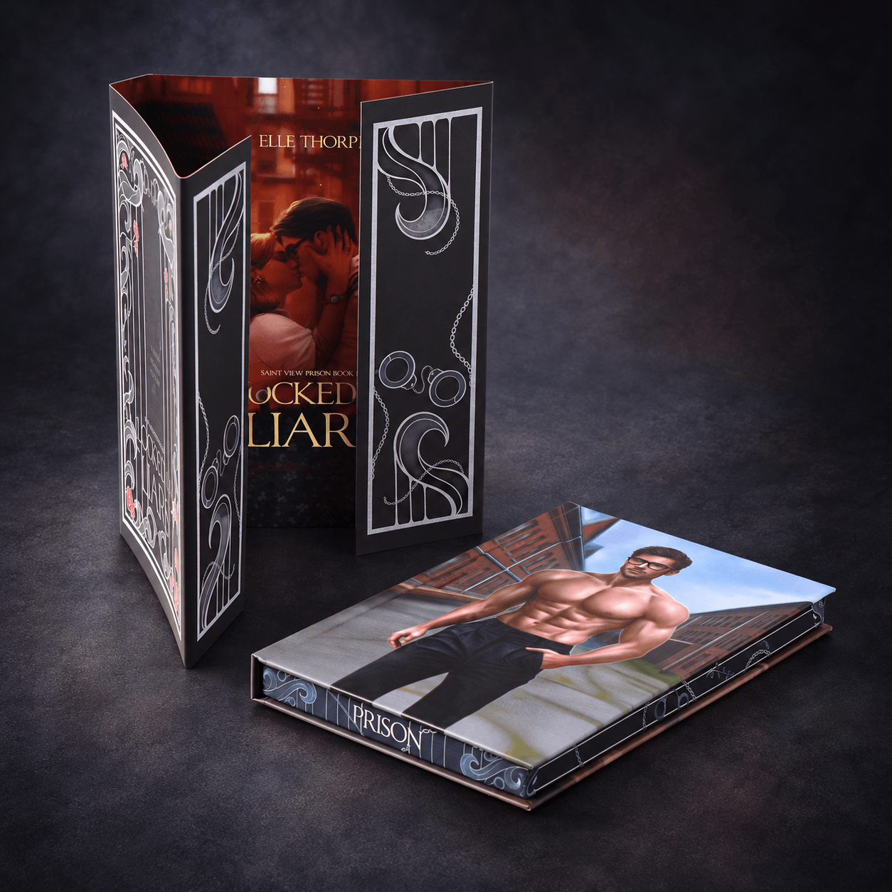 Print Three Book Series as a Special Edition with Spot UV on Hardback, Custom Printed Edges