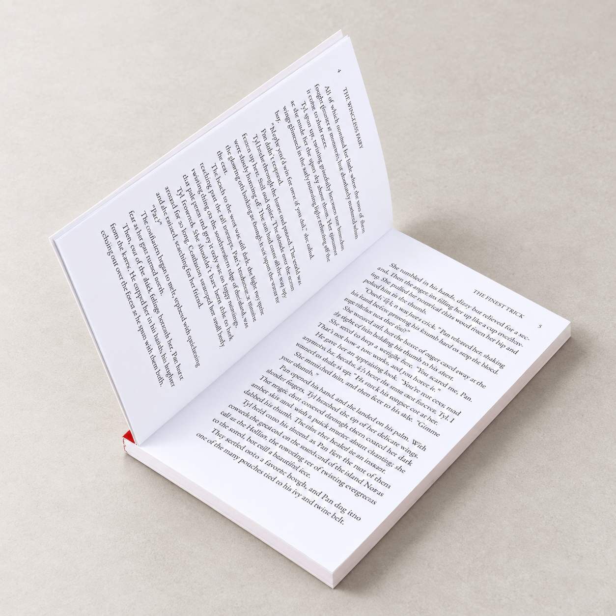 Custom Fantasy Paperback Book with Foil Stamping, Black and White Interior Printing