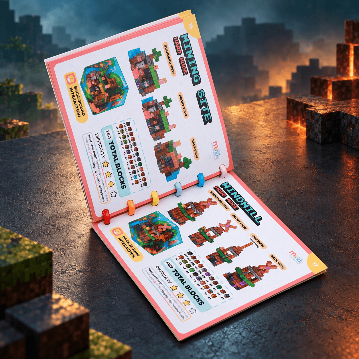 Full Color Childrens Book with Gloss Laminated Soft Cover and Durable Disc Bound Binding