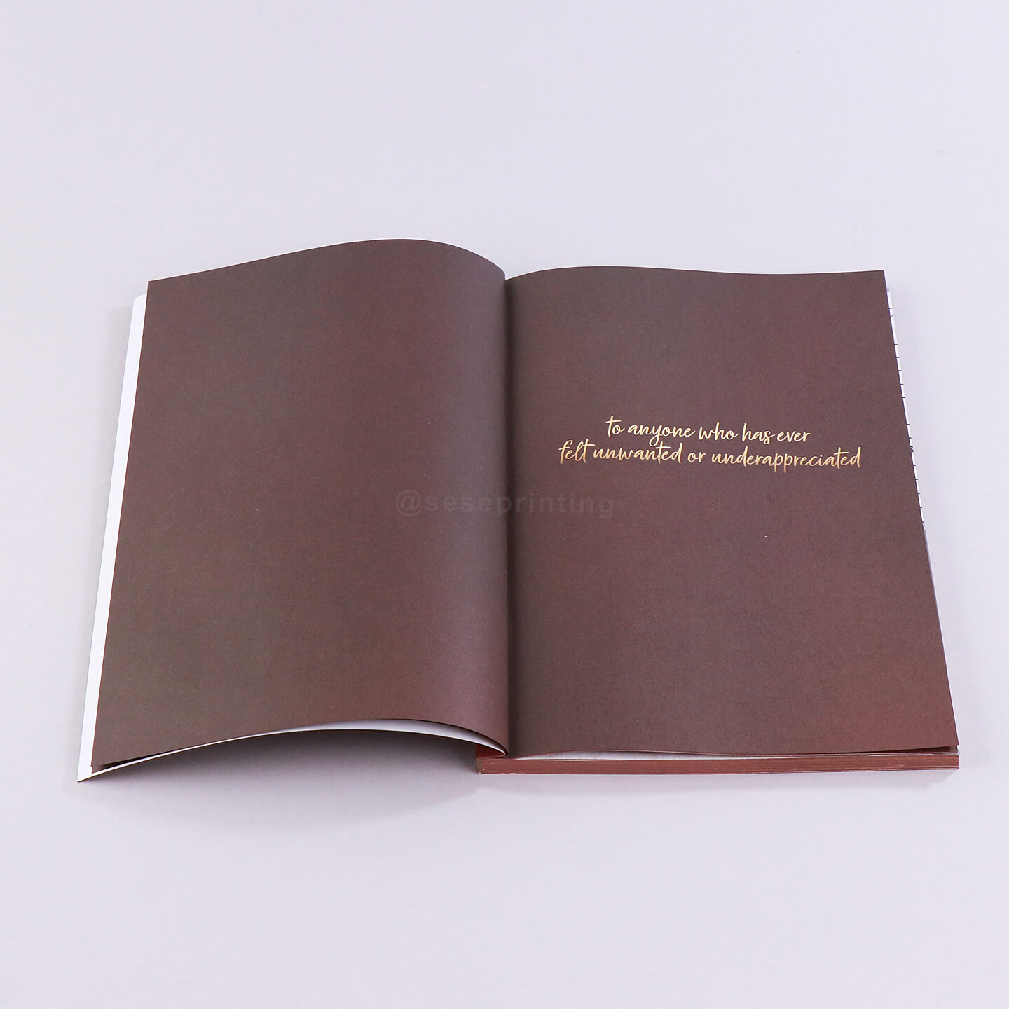 Custom Romance Paperback Printing with Foil Cover, Color Pages and Solid Sprayed Edges