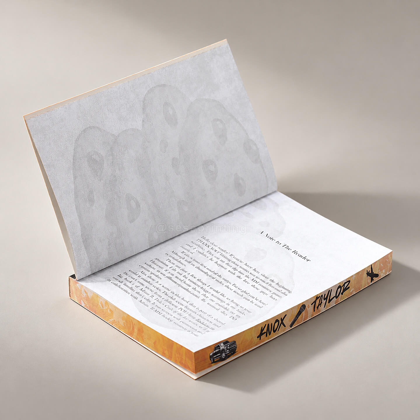 Custom 3 Book Romance Paperback Series with Foil Covers and Patterned Sprayed Edges