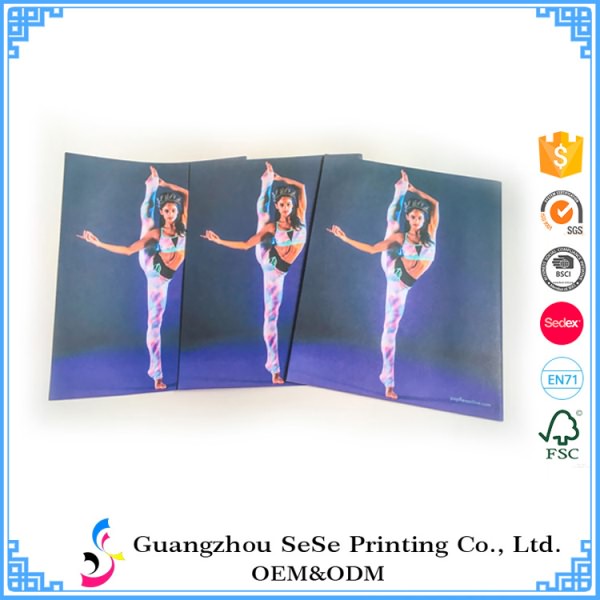 Professional Custom Saddle stitching Glossy Magazine Printing