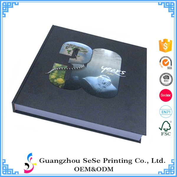 Customise made Hardcover Full Color UV printing art book