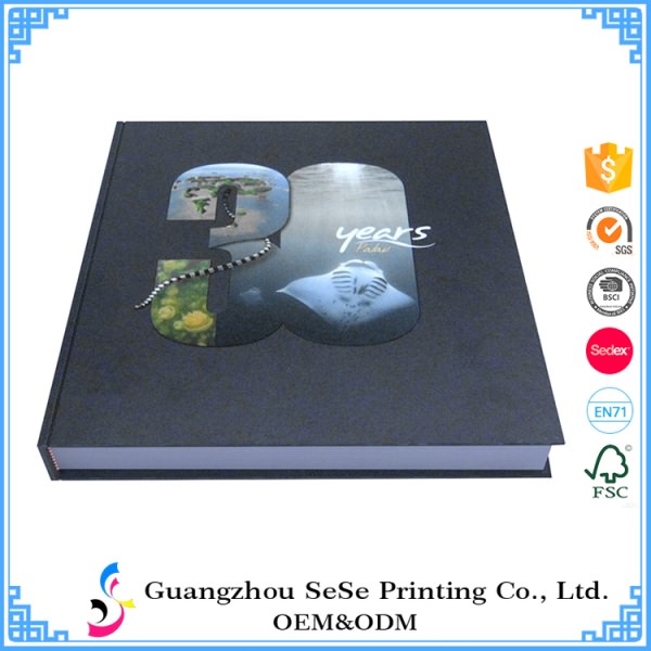 Customise made Hardcover Full Color UV printing art book