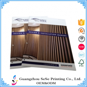 Direct Factory cheap catalogue bruchure booklet printing