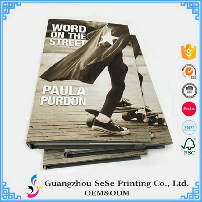 Custom printed hardcover book China book printing service