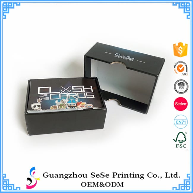 Wholesale recycled print trading card paper playing card game