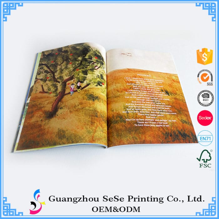 China cheap brand magazine printing / brochure /book printing