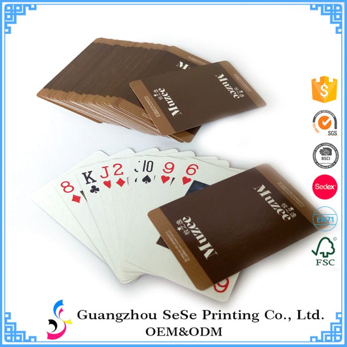 China Supplier Custom made offset printing trading playing card game