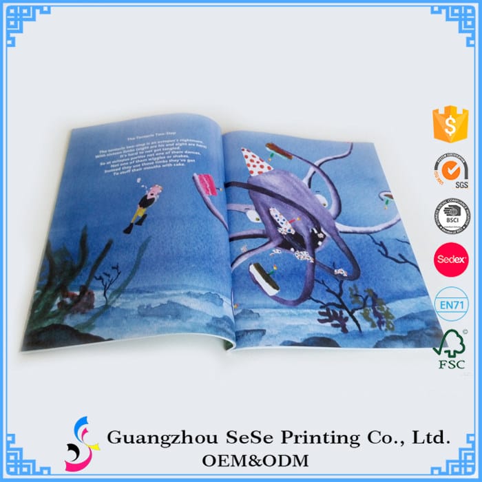 China Suppliers cheap custom a3 glossy magazine printing