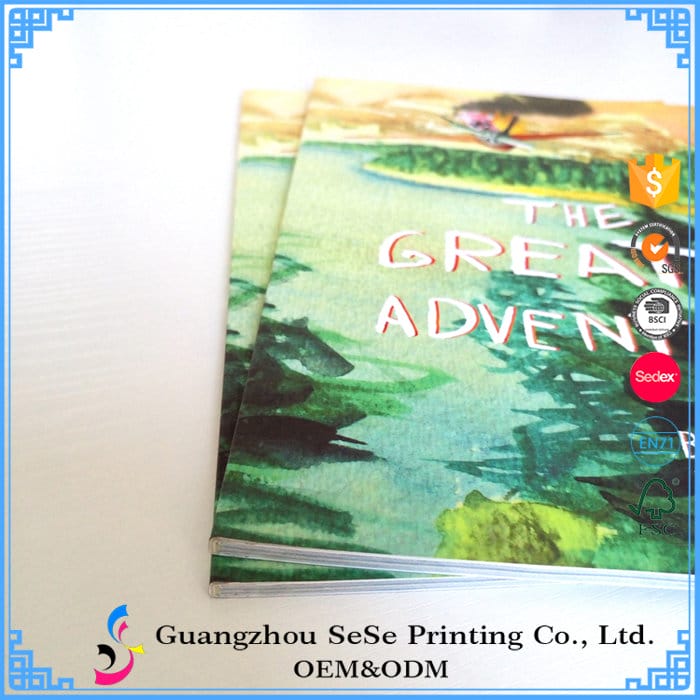 China Supplier soft cover luxury book/magazine printing