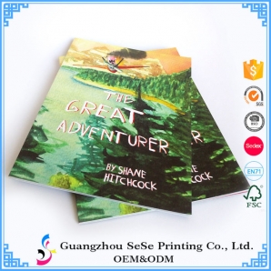 Wholesale softcover full color magazine catalogue printing