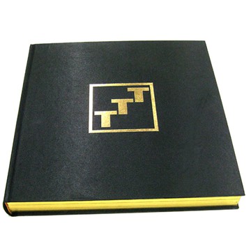 OEM Printing Hot Foil Stamped Hardcover Book