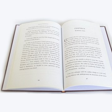 custom printed book hard covers with high end