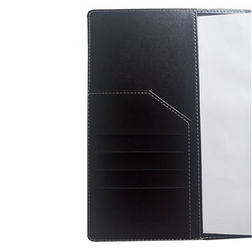 Custom pu leather cover spiral journal notebook printing (1)