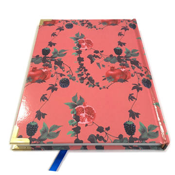 Custom high quality cheap mini hard cover notebook