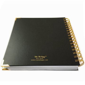 Professional custom printed luxury agenda notebook (4)