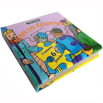 Custom Education children Puzzle books printing