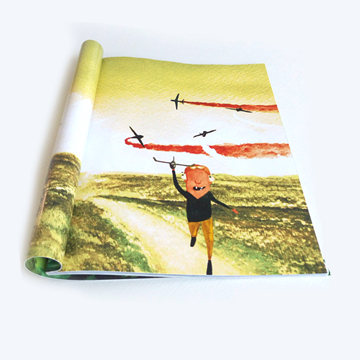 Cheap custom art paper catalogue brochure printing (8)