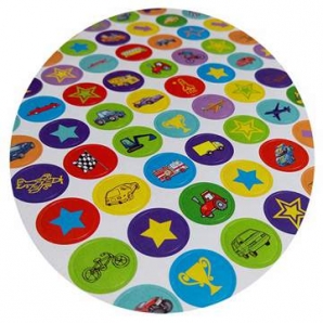 CUSTOM Round KIDS STICKERS