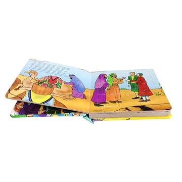 printing children puzzle board book