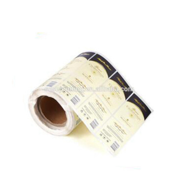 Logo stickers adhesive sticker labels in roll