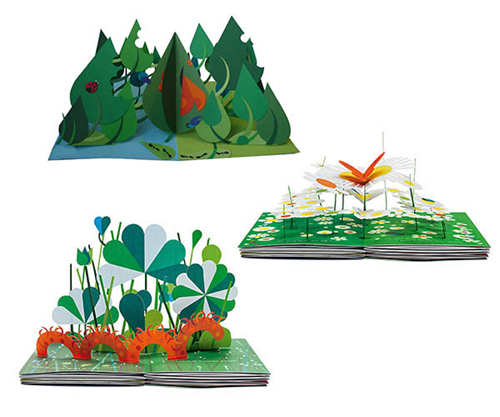 custom high quality pop-up books printing