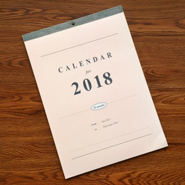 Paper Calendar new year pink calendars printing