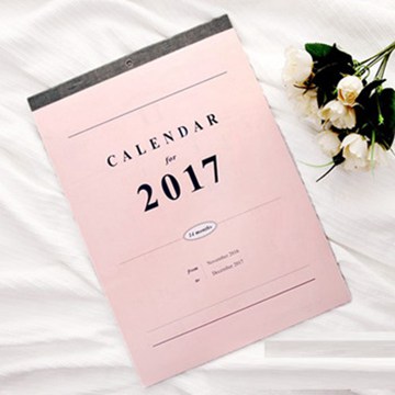 Paper Calendar new year pink calendars printing