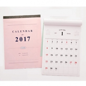 Fashionable calendar - desk calendar with paper printing