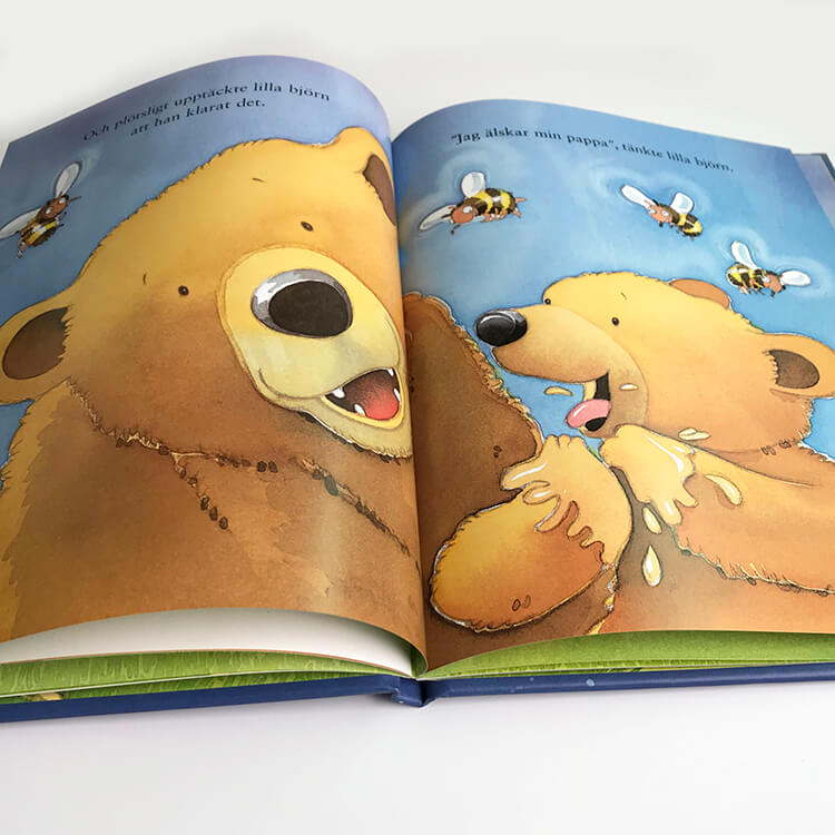 Colorful hardcover book my hot book (8)
