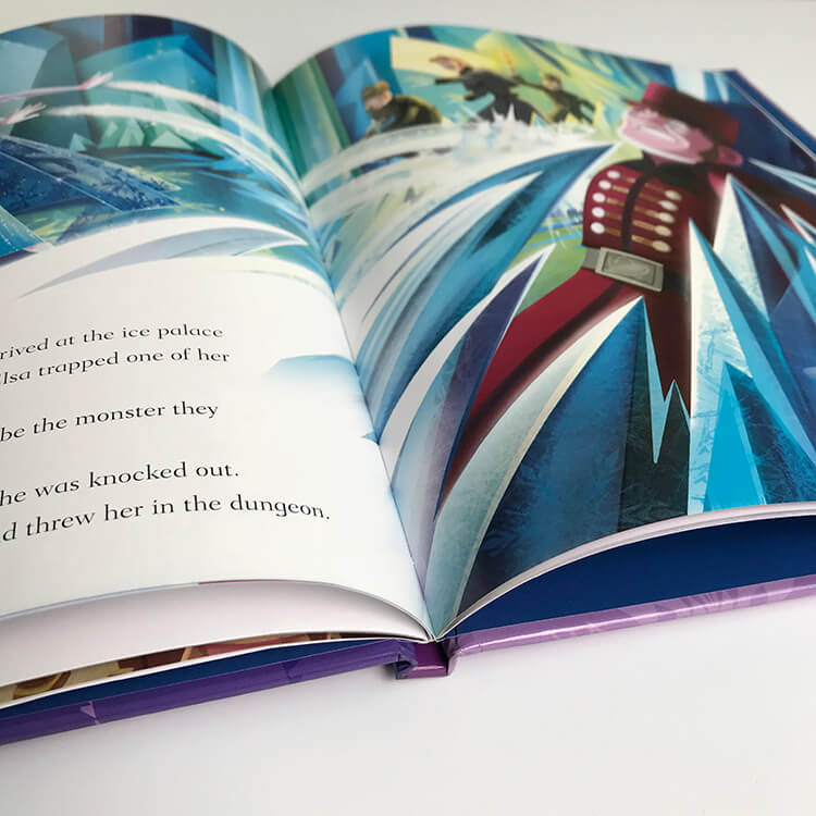 Hardcover and paperback book printing